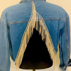 Fringe Jean Jacket